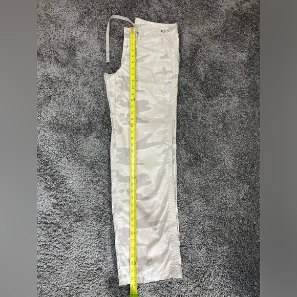 London Jean Victoria’s secret 100% cotton low mid rise tan camo pants women’s 4 - Picture 7 of 11